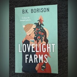 LOVELIGHT FARMS Paperback Book - Teal & Red Cover